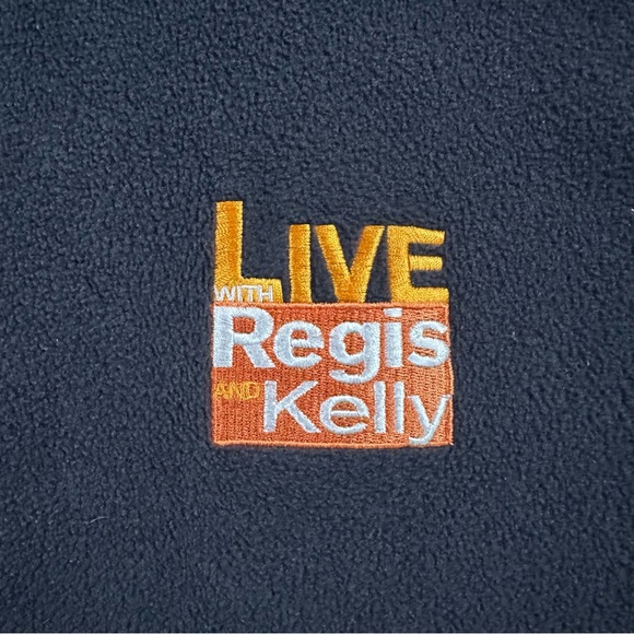 Columbia Mens XL Fleece Vest Live Regis and Kelly Buena Vista TV Crew 2000s - Picture 3 of 8